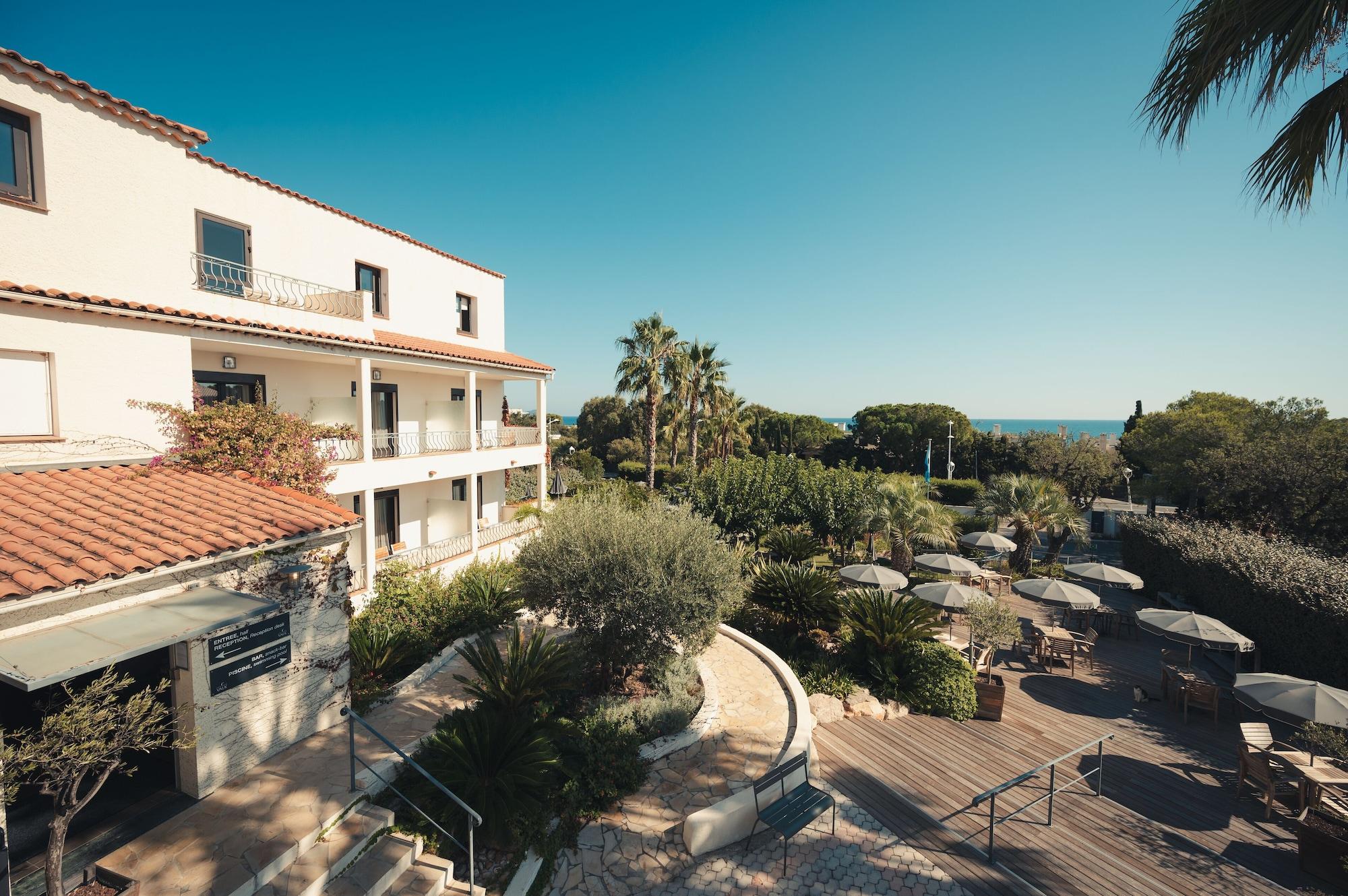 Hôtel Le Catalogne Saint Aygulf Exterior foto